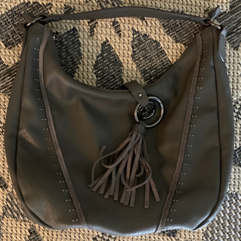 Elegant Grey Women's Bag Hobo Jessica Simpson